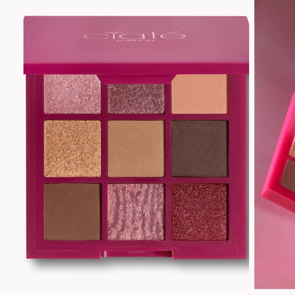 NEW Ciate London Cranberry Eyeshadow Palette